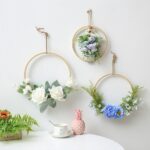 1Pcs 8-40cm Wooden Frame Hoop Circle Embroidery Hoop Tool Bamboo Circle For Cross Stitch Hand DIY Art Craft Sewing Tool