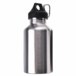2000ML Stainless Steel Drinking Water Bottle Cycling Camping Hiking Silver Outdoor Travel Quality Portable Sports Drink Bottle