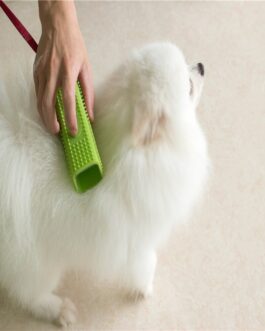 Carpet Pet Hair Remover Silicone Hollow Rubber Dog Hair Brush Hair Remover Cars Furniture Carpet Clothes Cleaner Brush For Dogs