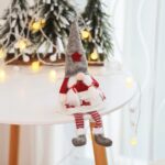 Christmas Faceless Gnome Santa Xmas Tree Hanging Ornament Doll Decoration For Home Pendant Gifts Drop Ornaments Party Supplies