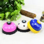 Pet Call Bell Dog Toys IQ Training Dog Cat Feeding Ringer Educational Toy Pets Toys Interactive Bell Eating Food Feeder